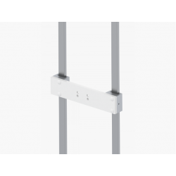 Dual vertical rail clamp
(To mount to two parallel vertical European rails 10 x 25 mm)